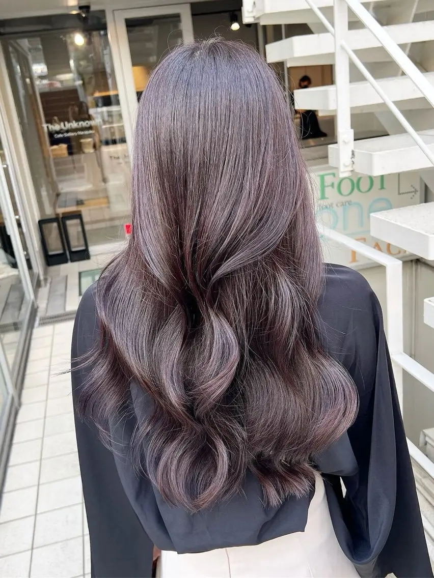 ロング カラー 透明感カラー🎀 みゆうのヘアスタイル