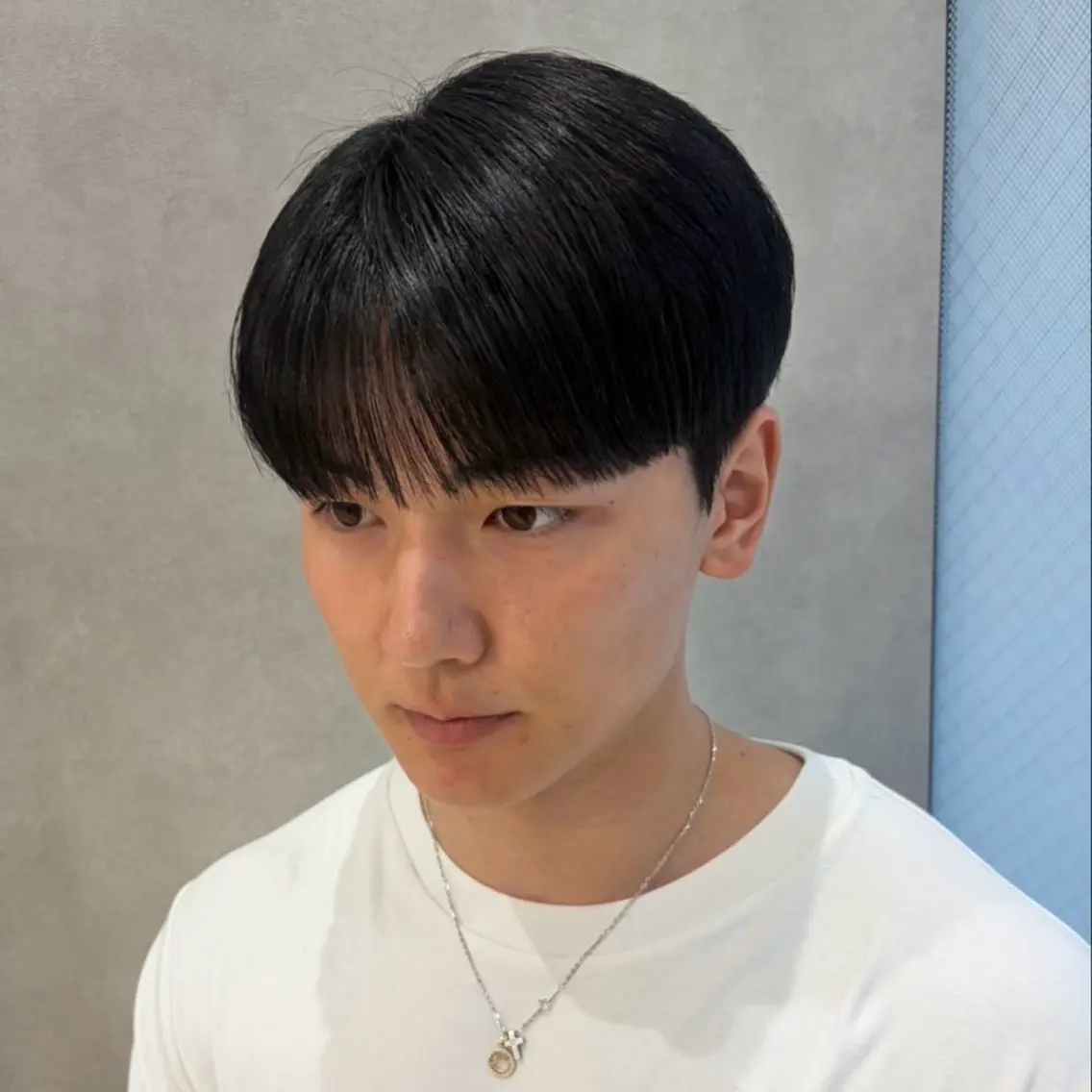 ミディアム カラー メンズ マッシュ 似合わせカット モテ髪メンズパーマ ✂️こゆきのヘアスタイル