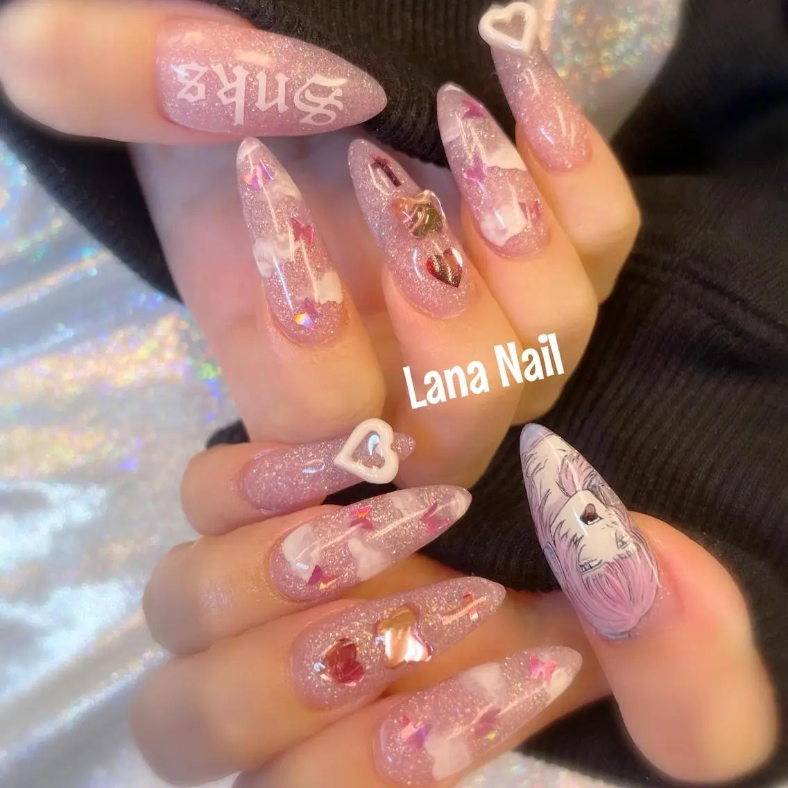 ネイル スカルプネイル Lana Nailのネイルデザイン