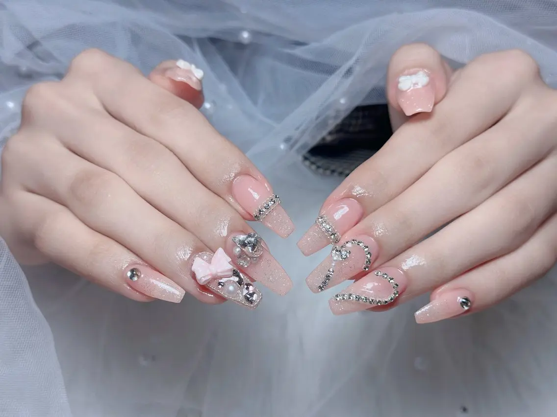 ネイル ピンク 春ネイル ハンドネイル Aimee Nail Studioのネイルデザイン