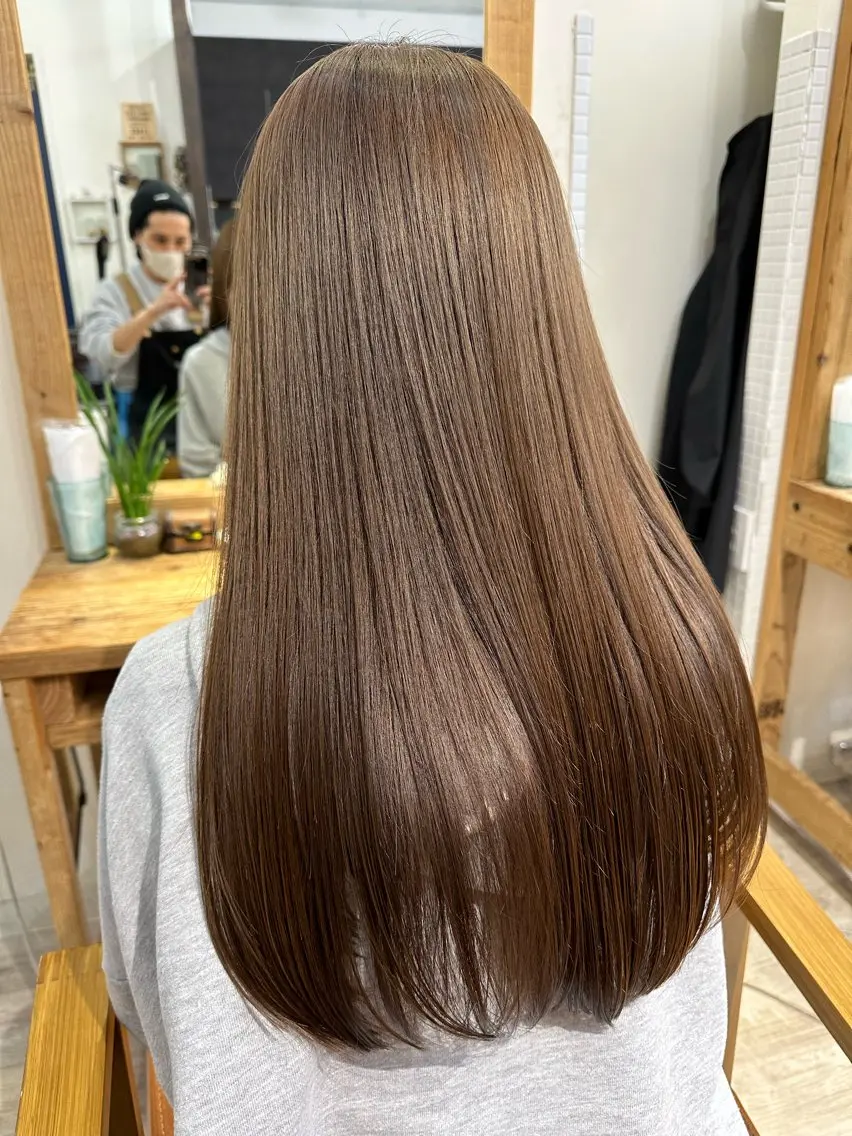 セミロング LAGOM hair 《池袋》のヘアスタイル