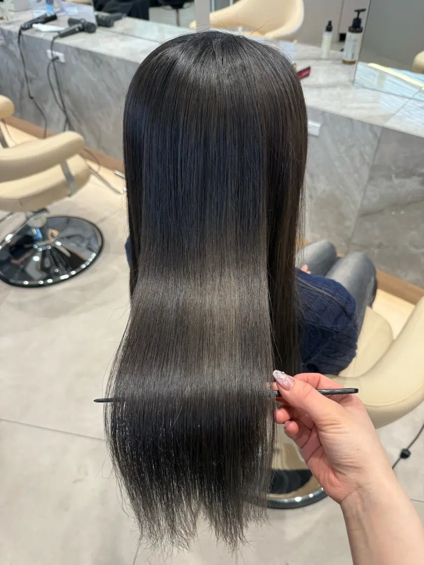 ロング カラー ヘアカラー 木村 智美のヘアスタイル