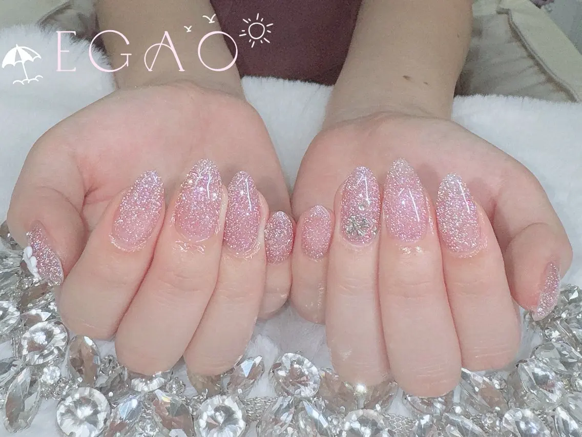 ネイル アートネイル フットネイル フレンチネイル ジェルネイル グラデーション ハンドネイル EGAO NAIL 錦糸町店のネイルデザイン