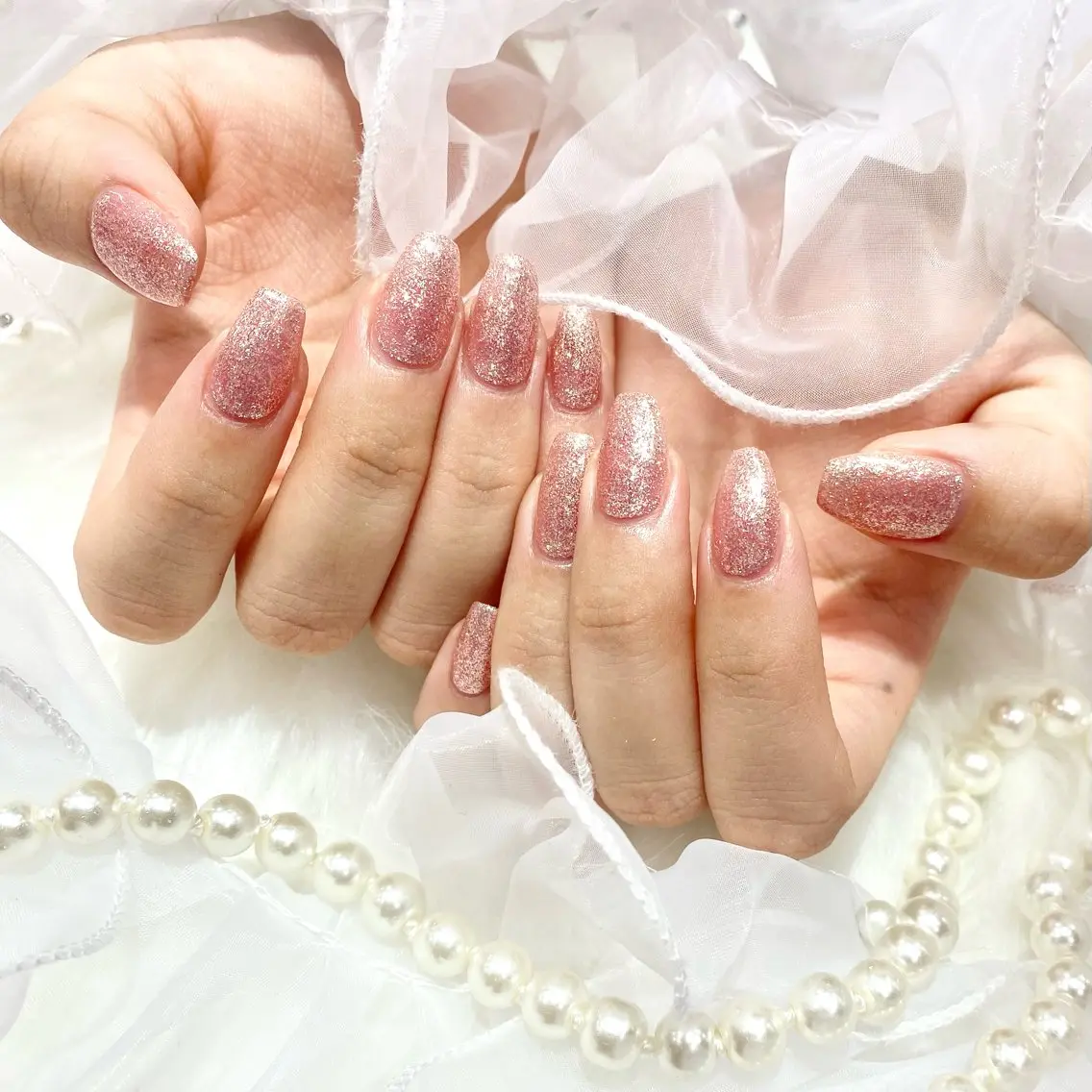 🎀半年記念限定価格🎀口コミ記入必須【HAND】オフなし⭐️ワンカラーorラメグラの写真