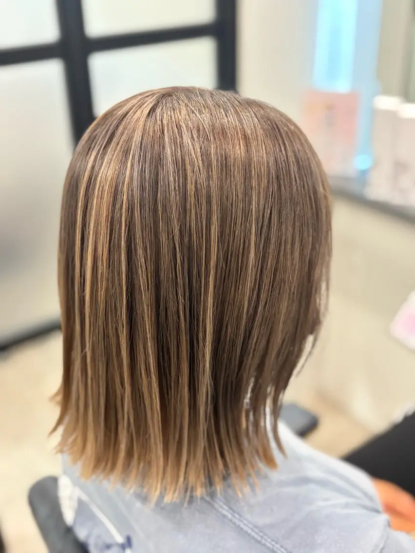 ショート ボブ レイヤーカット 🩵YUKO🩵 from...✂️のヘアスタイル