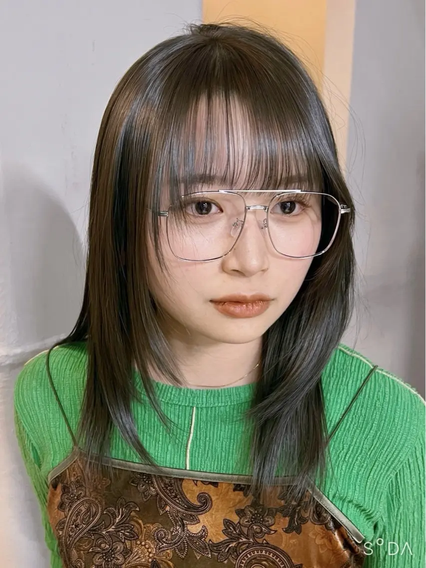 【2名様限定‼️】透明感カラー➕前髪カット 🩷流行に合わせたヘアーをご提案の写真