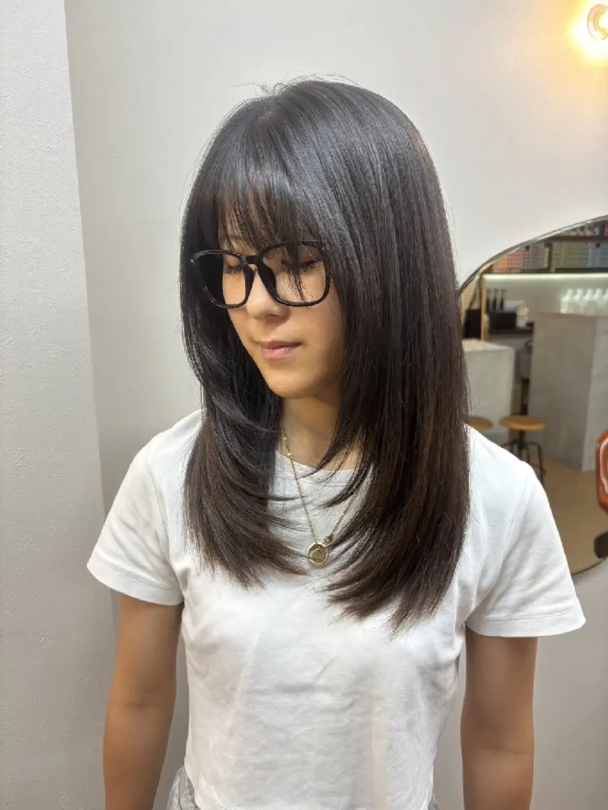 セミロング レイヤーカット カット トリートメント 🍀【脱芋】 tomoha🍀のヘアスタイル