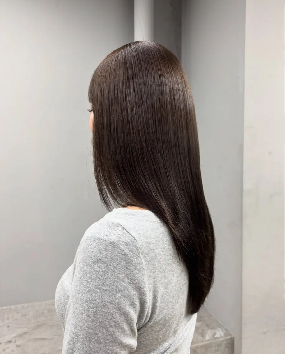 【期間限定‼️】縮毛矯正で癖のないサラ艶髪に✨の写真