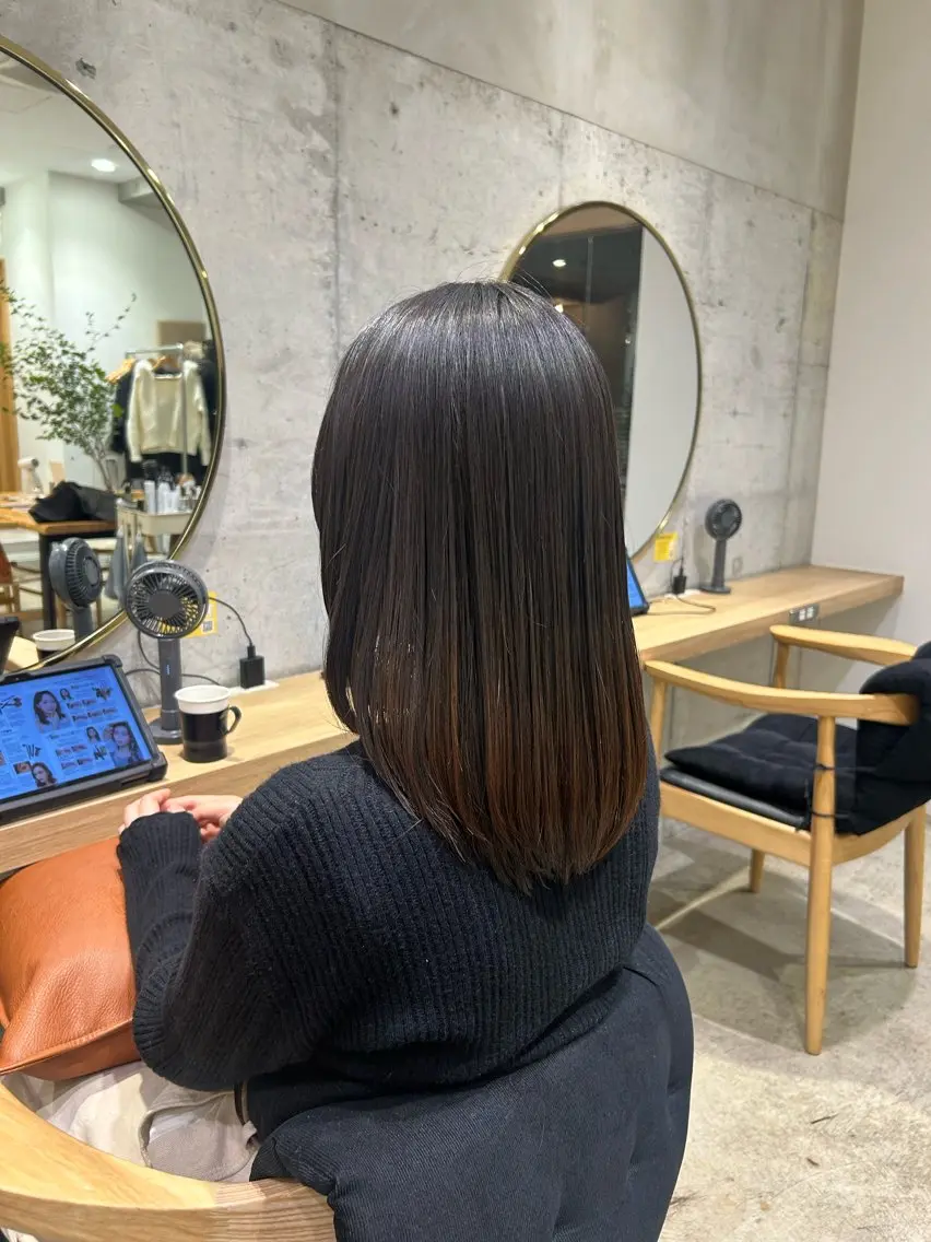 ミディアム Garden🫧植松 真菜のヘアスタイル