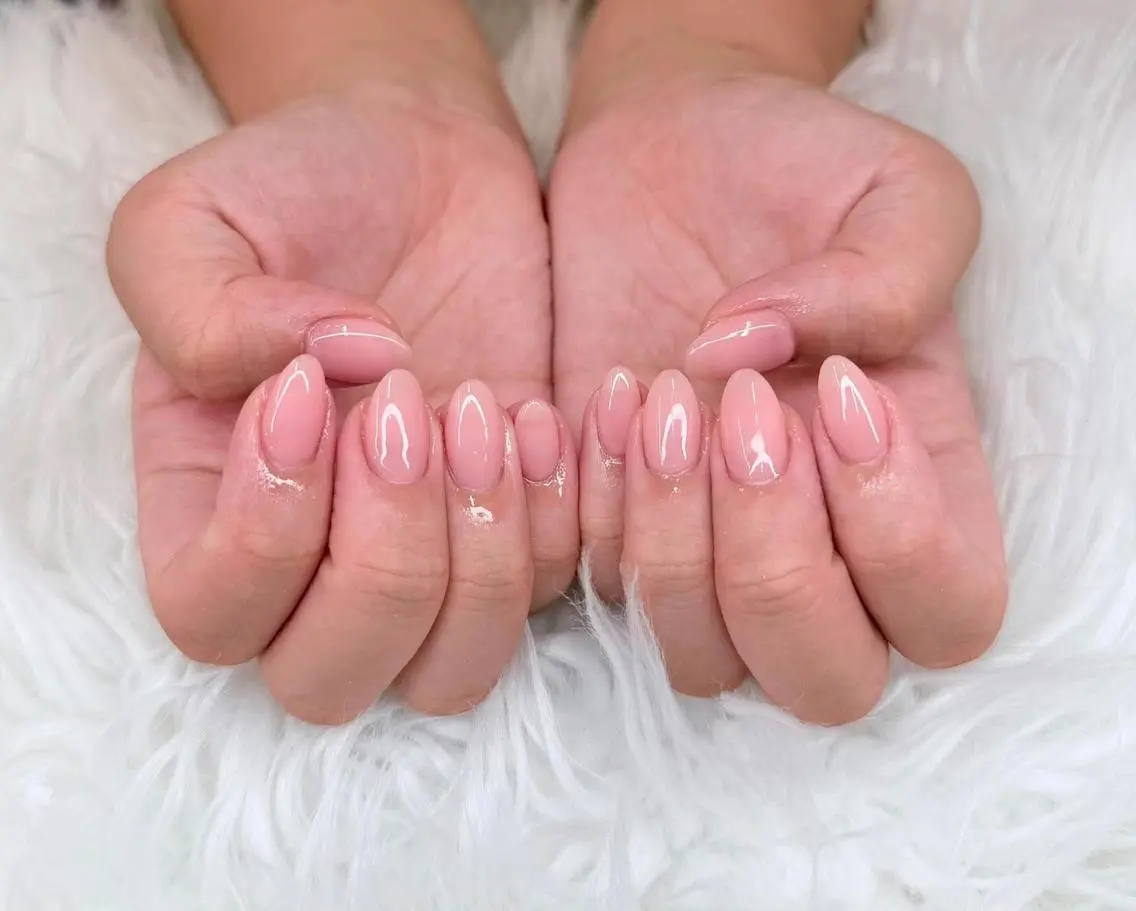 ネイル ガーリー 韓国ネイル 持ち込み リボン ワンホンネイル Melia Nail Nambaのネイルデザイン