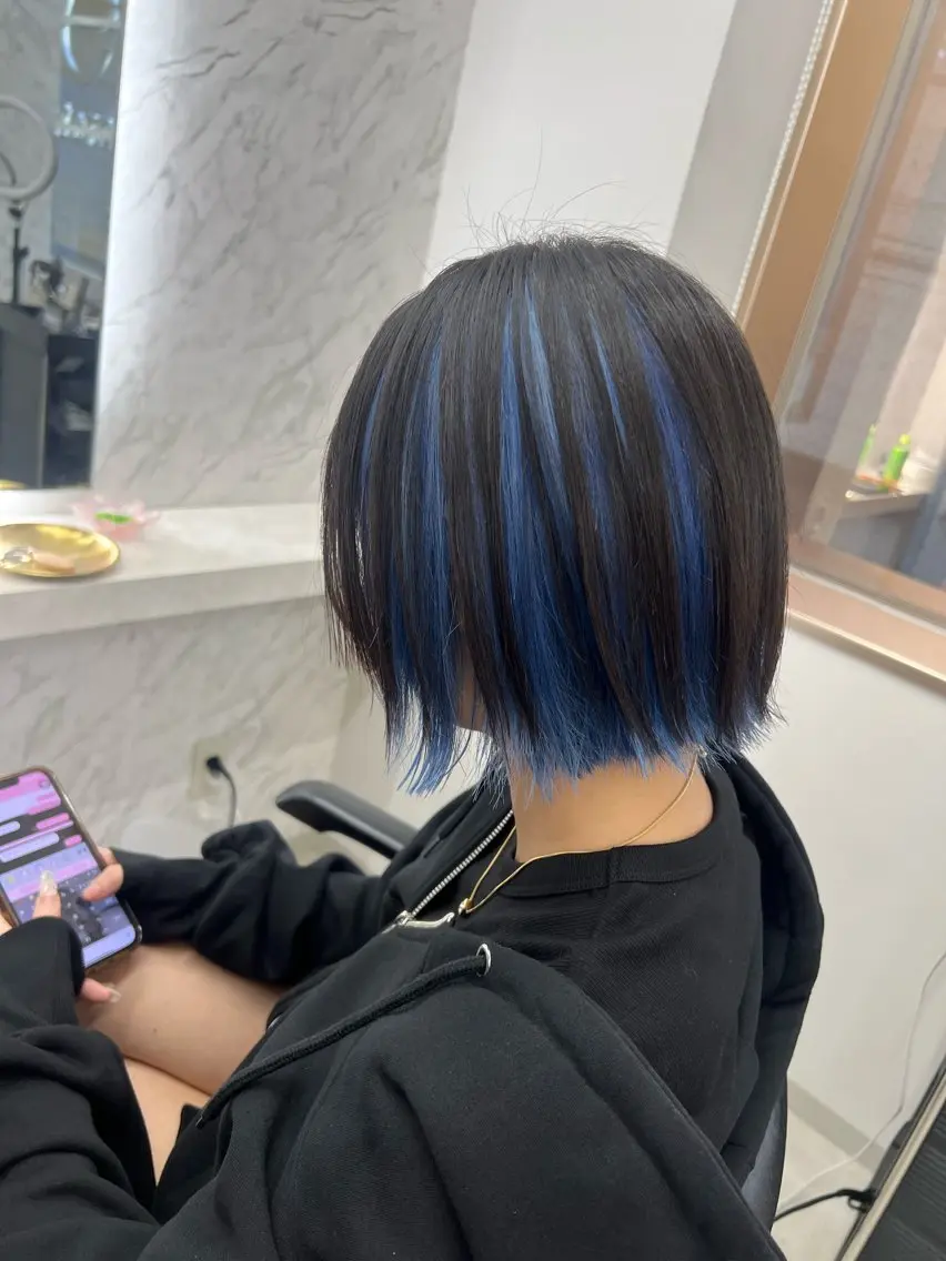ショート カラー ヘアカラー E:terne大宮店 ディレクター豊島穂希のヘアスタイル