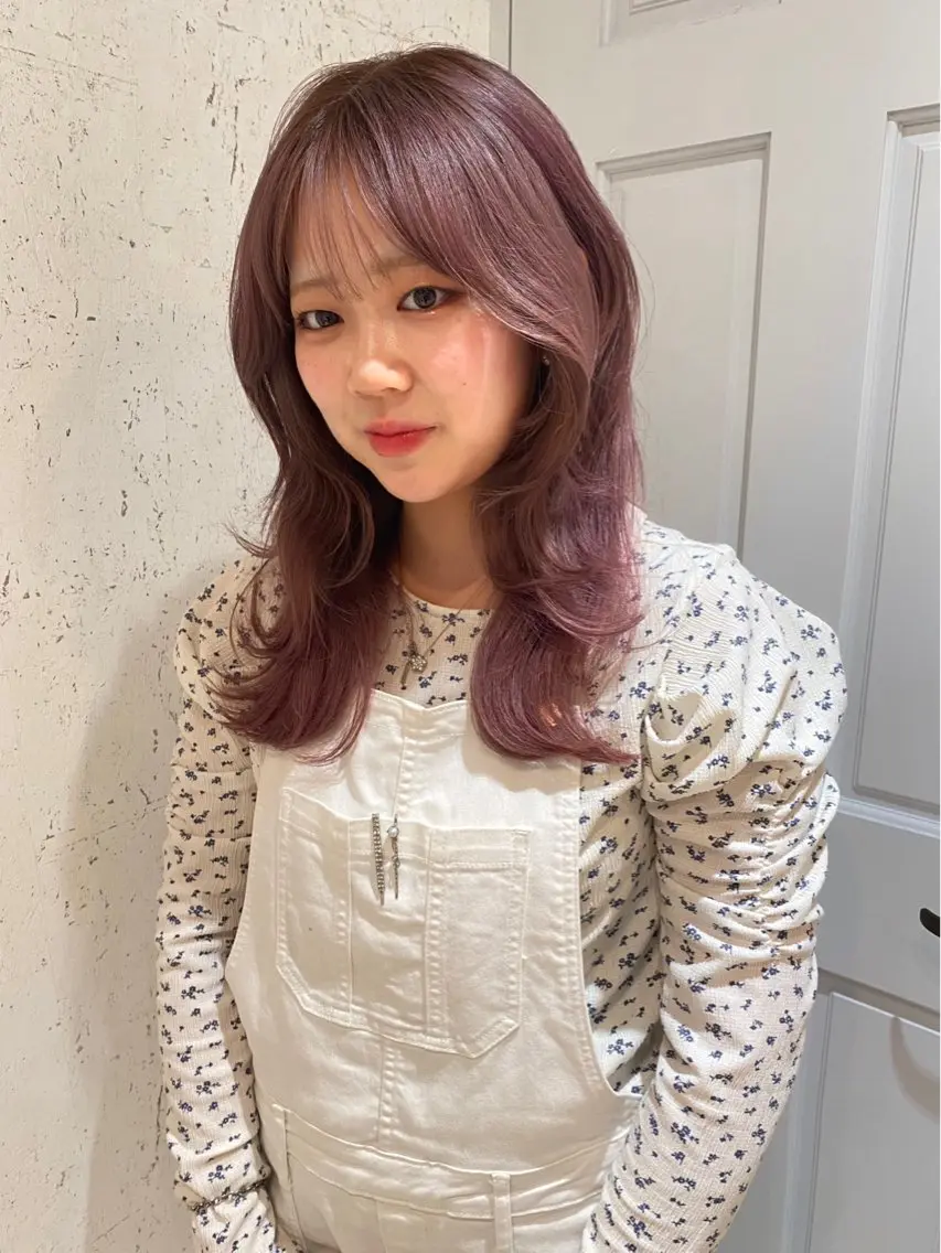 ロング カラー カット ヘアカラー トリートメント mai / linoah˚✧のヘアスタイル