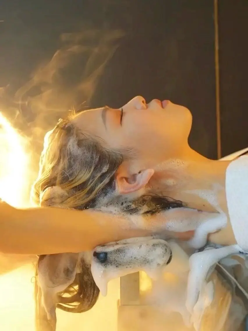 オイルヘッドスパ20分コース🌿🫧✨疲労回復効果バツグン💆♀️ドライ込の写真
