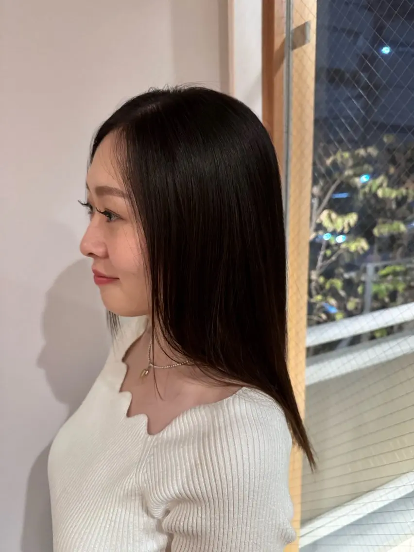 ロング トリートメント トリートメント 藤原 杏翼のヘアスタイル