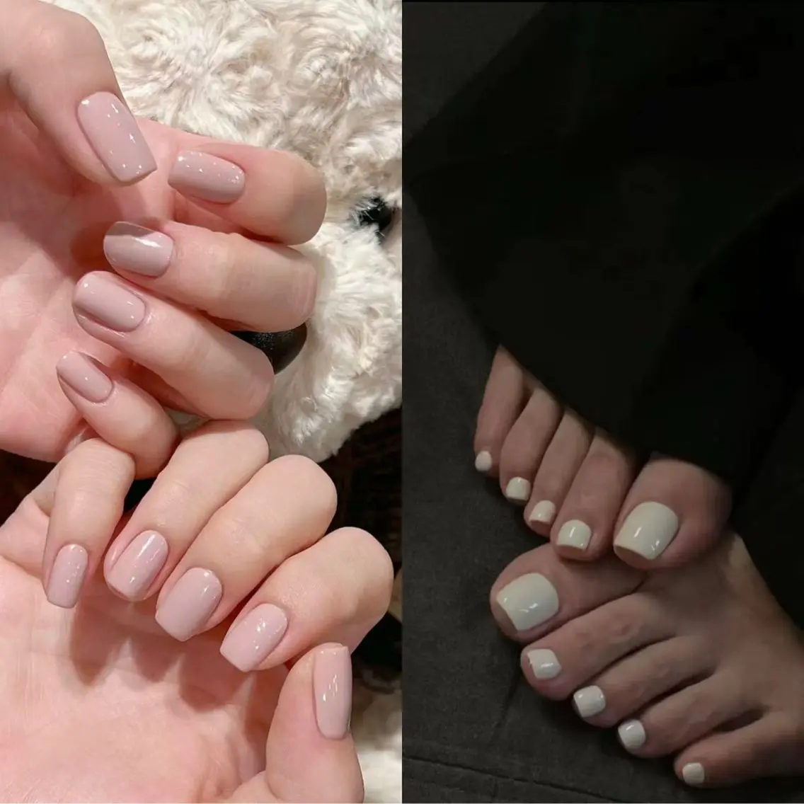 💅👣【ハンド&フット ワンカラーセット】の写真