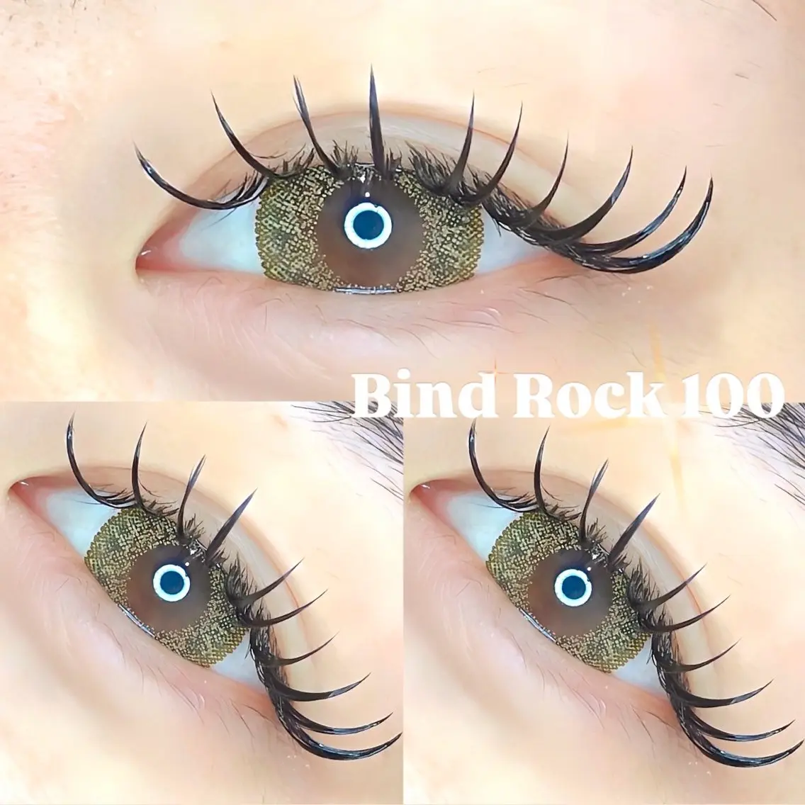 マツエク・マツパ バインドロック Eye♡adachi nanamiのマツエク・マツパデザイン