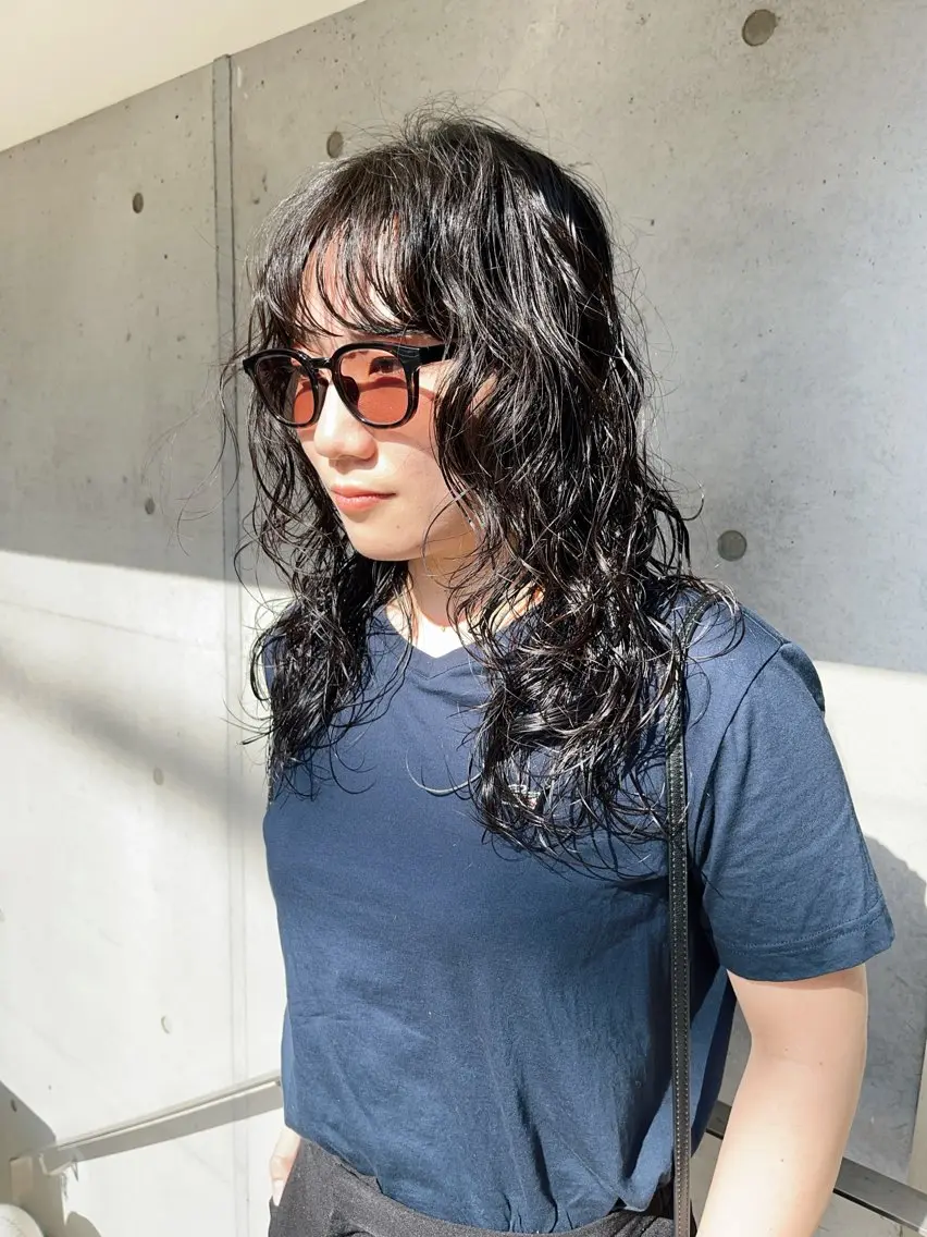 ミディアム パーマ カット パーマ ボブとパーマの達人 /美容室難民の方是非のヘアスタイル