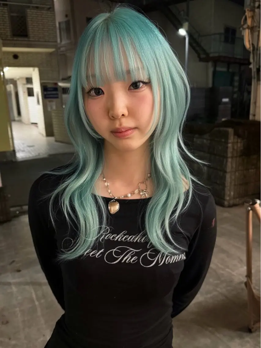 ロング カラー ヘアカラー トリートメント 🧡色落ちまで2度 楽しめる🧡ヨシキのヘアスタイル