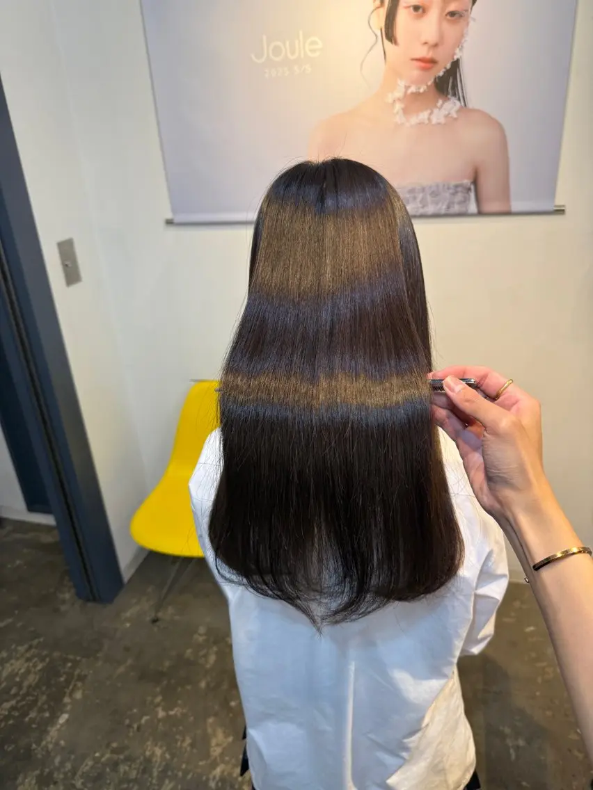 ロング 縮毛矯正 縮毛矯正/レイヤー カット⭐️SHOTAのヘアスタイル