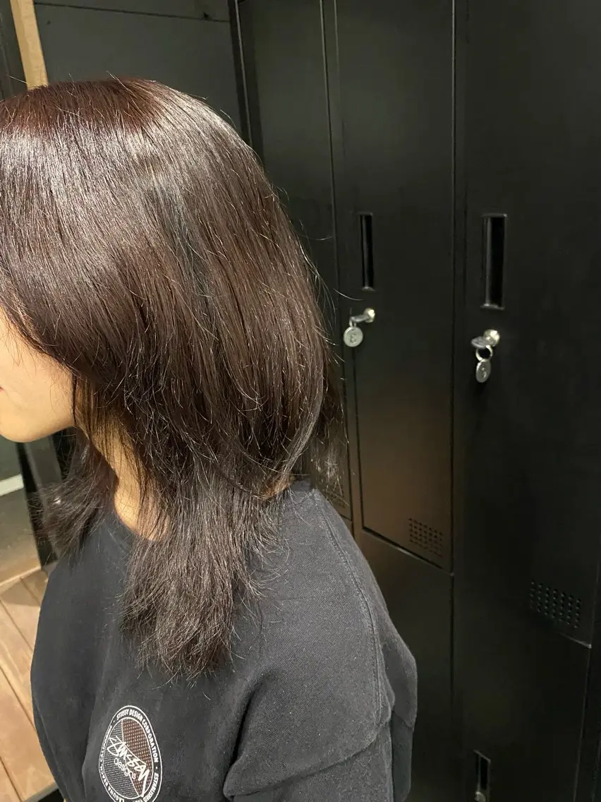 セミロング 🖤 リョウ🖤のヘアスタイル