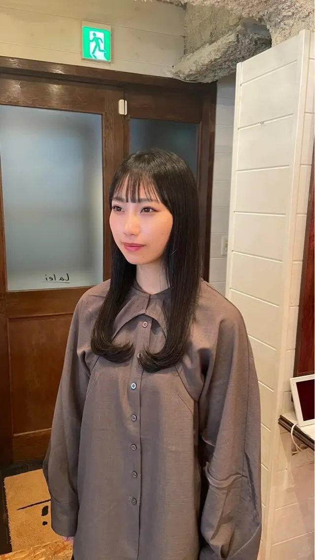 ロング 縮毛矯正/レイヤー/ ボブ♡Natsukiのヘアスタイル