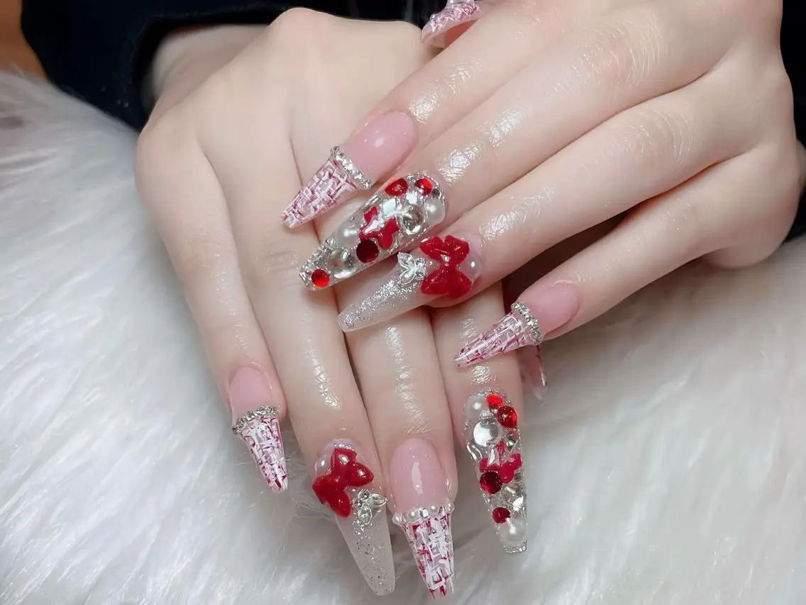 ネイル べっ甲ネイル チークネイル フラッシュネイル フラワーネイル フットネイル ハンドネイル Rin Nail Shinokuboのネイルデザイン