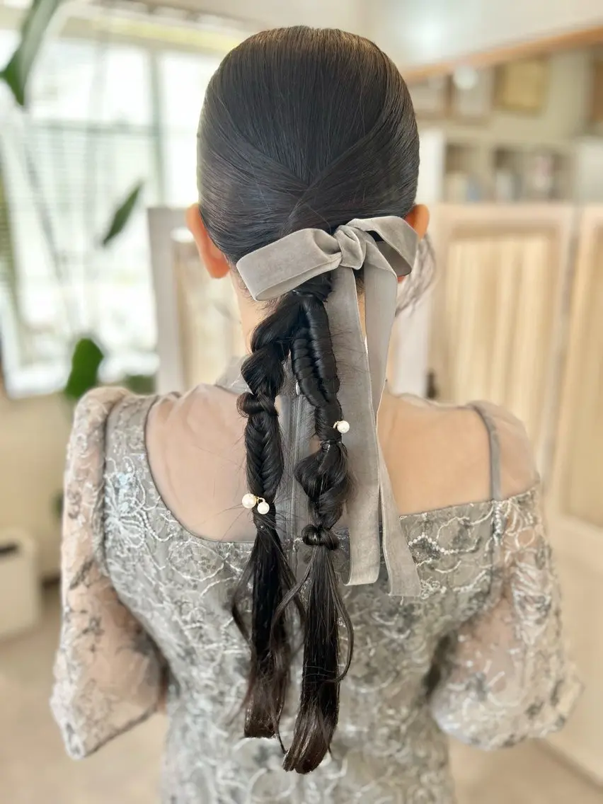 ロング ヘアセット 北本 美幸のヘアスタイル