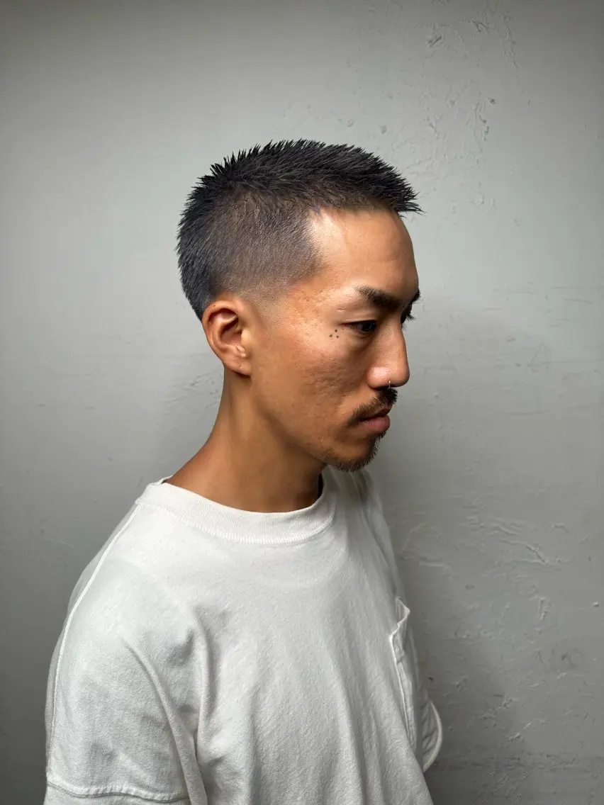 ショート カラー メンズ カット ヘアカラー トリートメント 💈メンズ特化💈 TASUKUのヘアスタイル