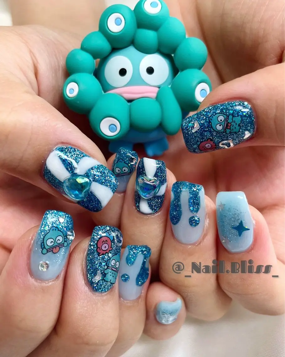 ネイル 持ち込み ハンドネイル NAIL BLISSのネイルデザイン