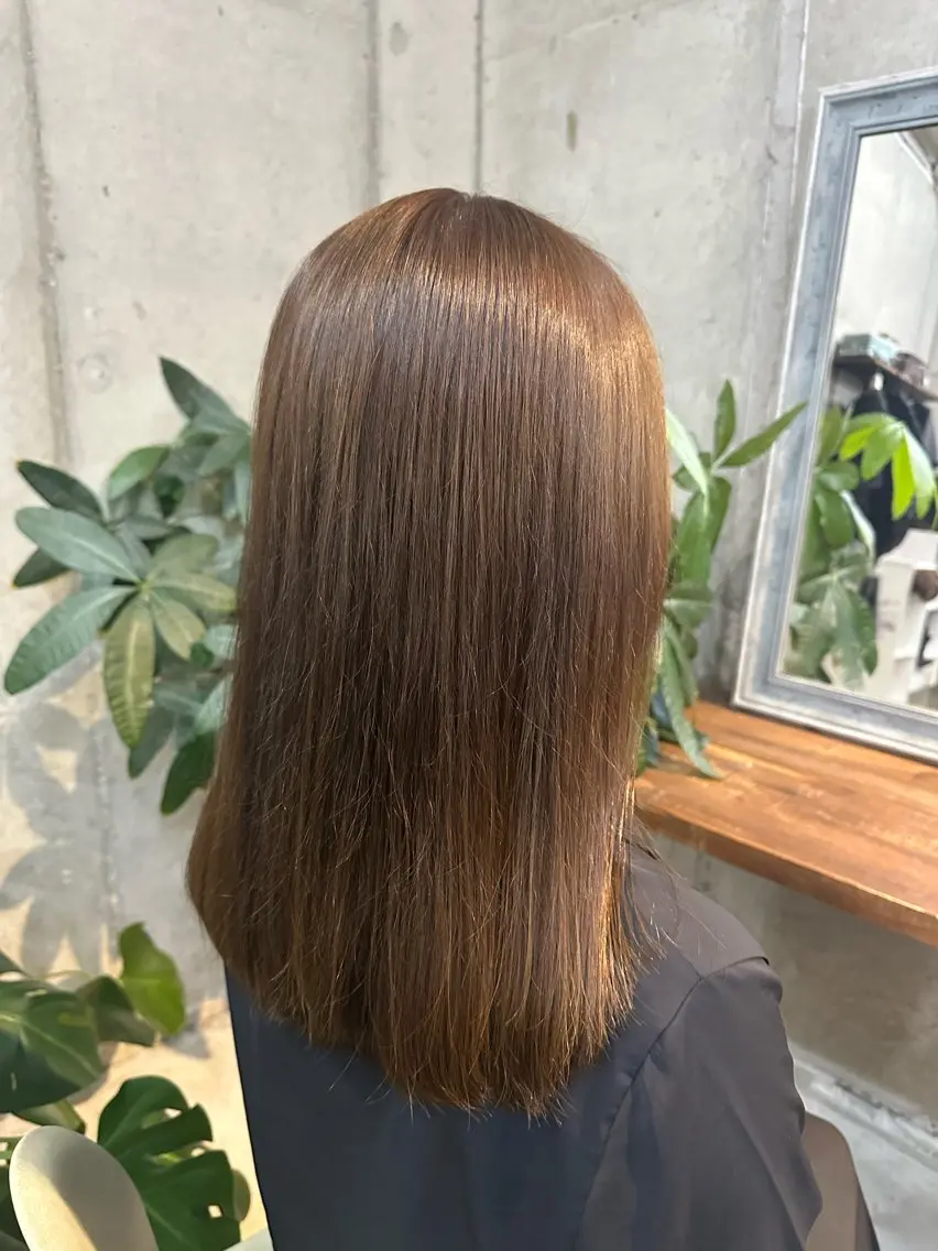 ロング 田本 雛のヘアスタイル