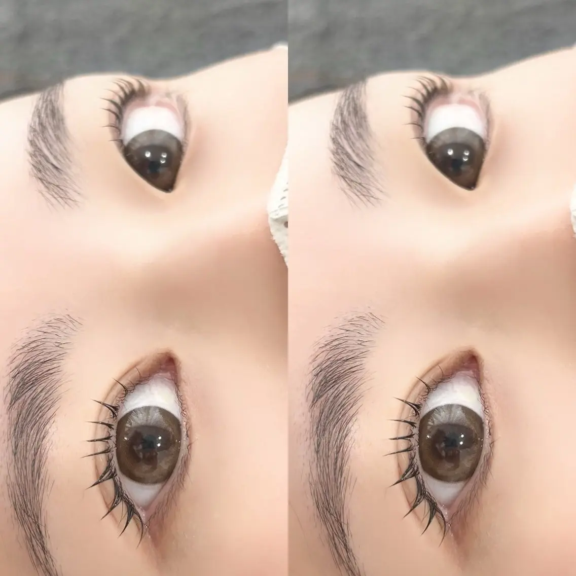 マツエク・マツパ Lカール 一重×まつ毛パーマ whim eyelashのマツエク・マツパデザイン