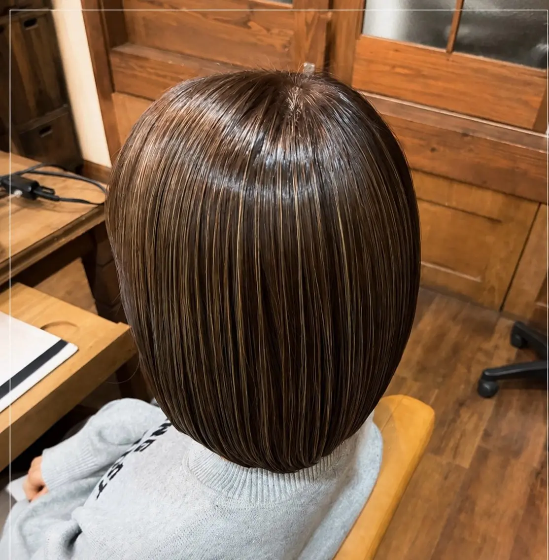 ショート トリートメント ヘアカラー 雨坪 流聖のヘアスタイル