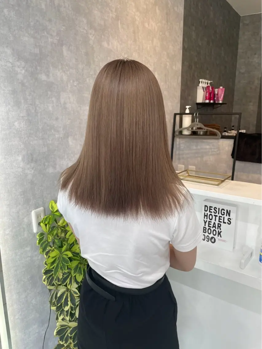 ミディアム カラー ヘアカラー トリートメント 山口 航輝のヘアスタイル