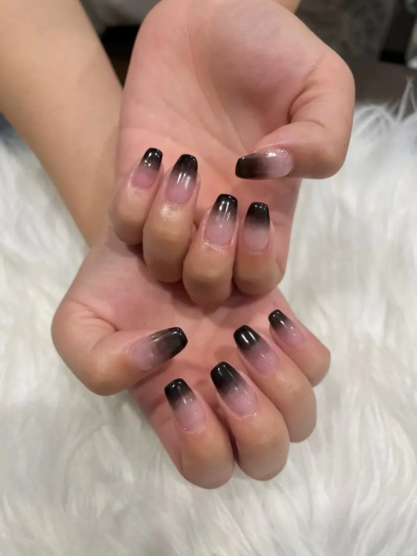 ネイル グラデーション ハンドネイル Nobody_ Kotonoのネイルデザイン