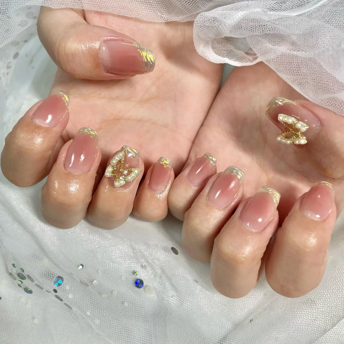 ネイル チークネイル 🎀AYAKO 🎀中韓ネイルのネイルデザイン