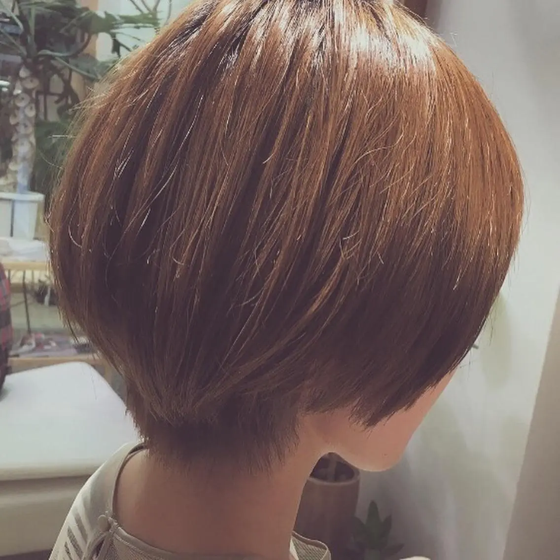 ショート ショートヘア カット 安永 涼のヘアスタイル