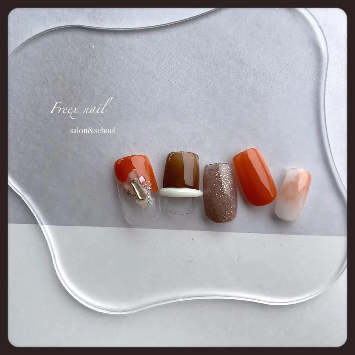 ネイル ハンドネイル ハンドケア freex nail /ニュアンス/個性派のネイルデザイン