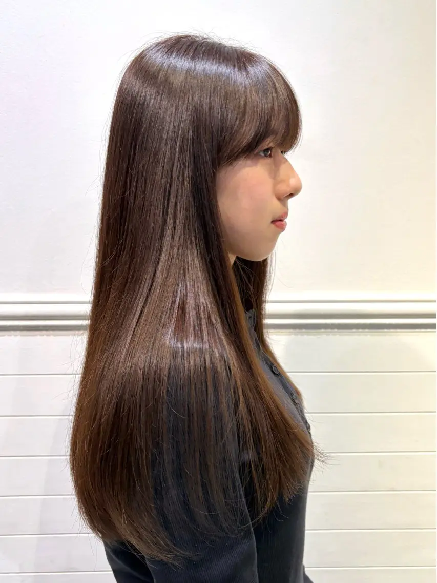 ロング 韓国風ヘア 韓国っぽhair/ keiko🪿のヘアスタイル