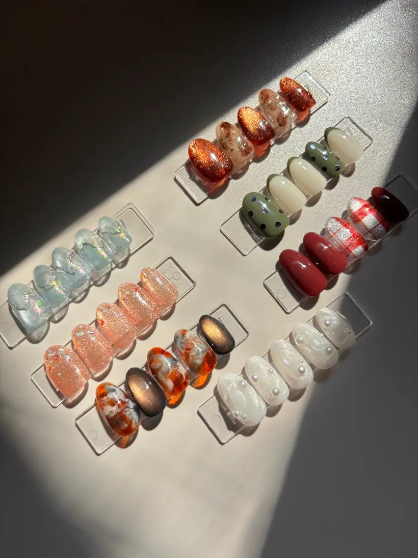 ネイル ニュアンスネイル シンプルネイル ハンドネイル nailsalon Mia Emiのネイルデザイン