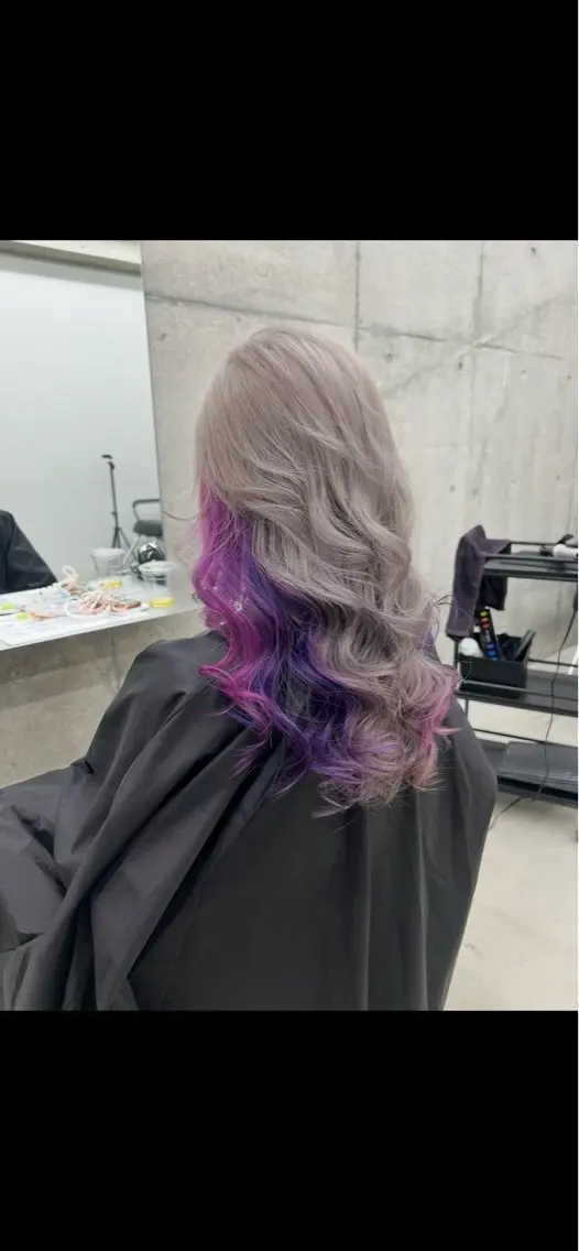 【期間限定】耳かけかわいすぎるインナーカラー✨の写真