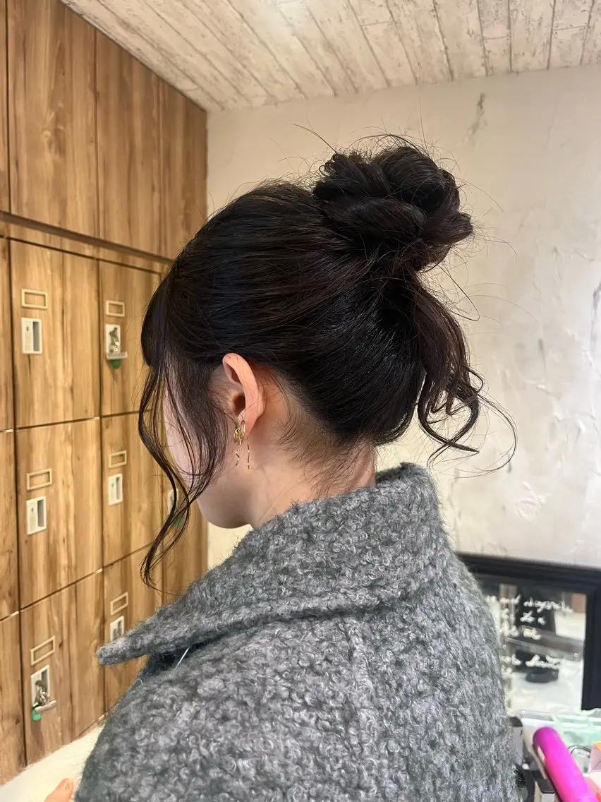 ロング ヘアアレンジ ヘアセット bococa |向ヶ丘遊園/マナカのヘアスタイル