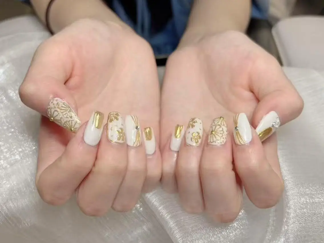 ネイル 韓国ネイル 持ち込み ワンホンネイル ハンドネイル ハンドケア Hana Bloom Nail Salonのネイルデザイン