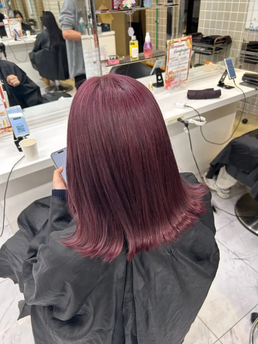 カラー パーマ ヘアアレンジ メンズ 🥯縮毛/レイヤー/ ベージュヘア🥯のヘアスタイル