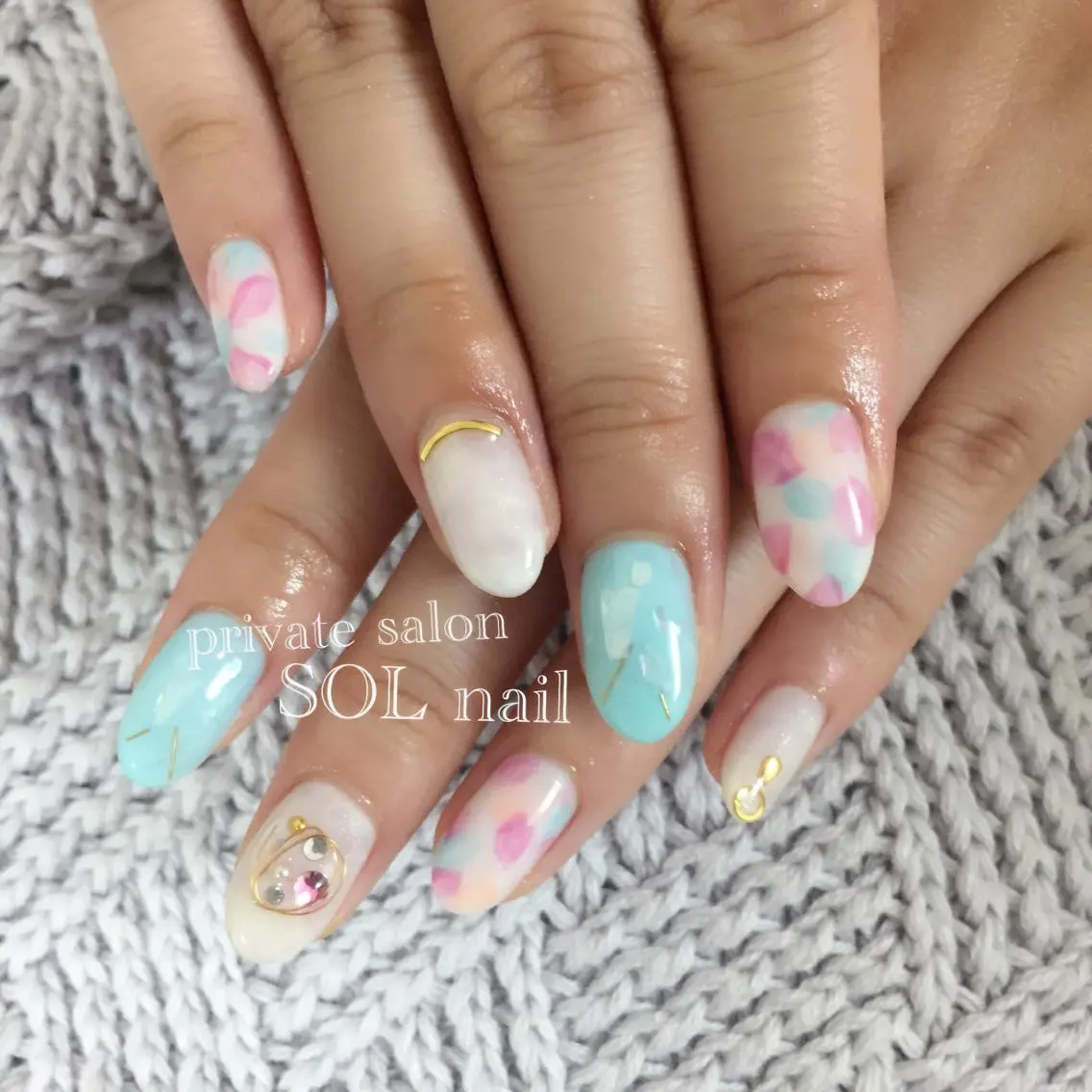 ネイル ハンドネイル SOL NAILのネイルデザイン