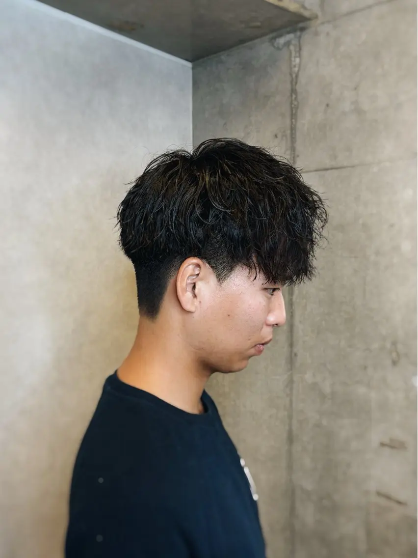 ショート パーマ メンズ KAISHU 【メンズ専門】のヘアスタイル