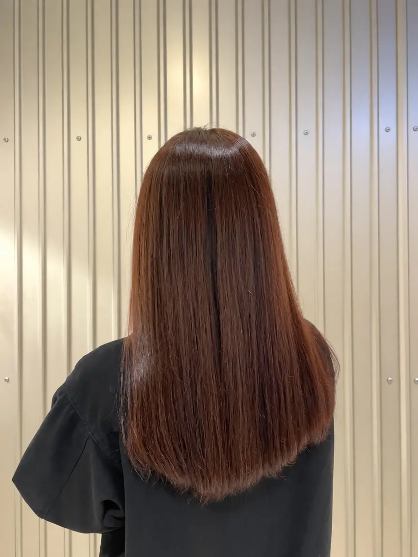 ロング カラー ヘアカラー トリートメント 脱白髪染め白髪ぼかし TERA(寺崎)のヘアスタイル