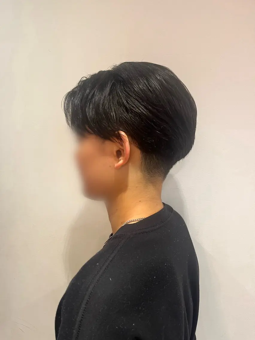 メンズ センターパート マッシュ 刈り上げ toiro／ fuminaのヘアスタイル