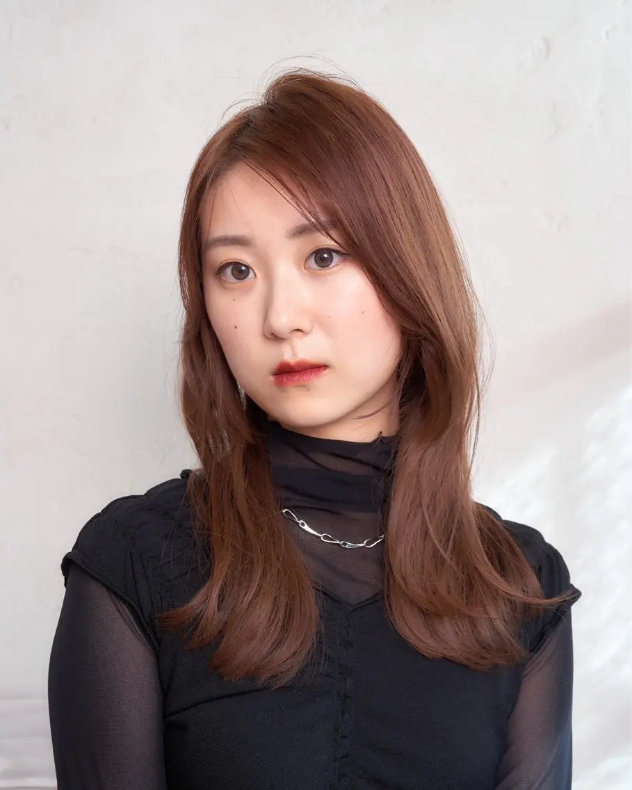 セミロング 鎌田 唯斗のヘアスタイル