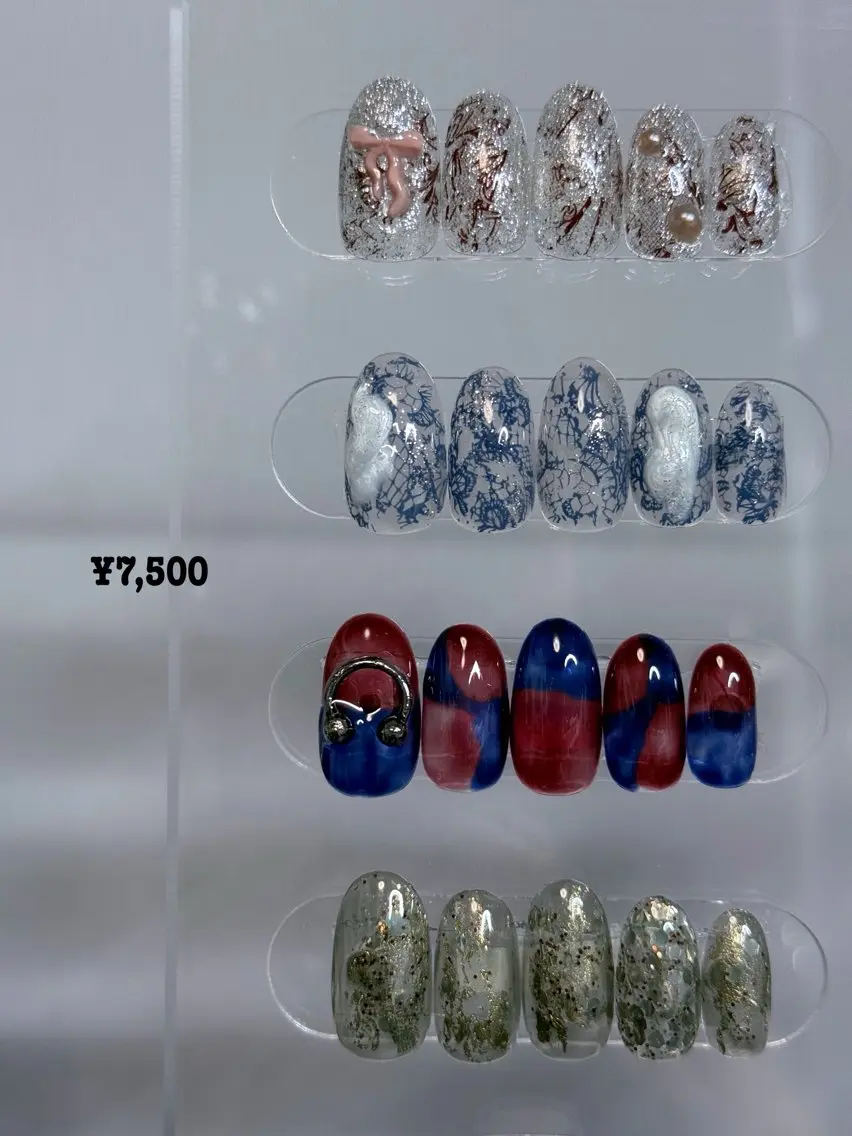 ネイル シンプルネイル ハンドネイル posa nail モエミのネイルデザイン