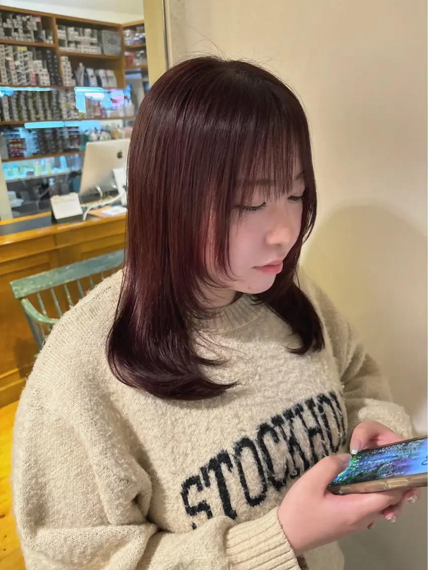 【人気No.1】カット+カラー ✂️🎀の写真